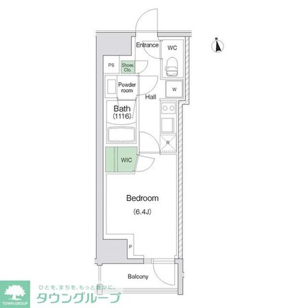 スタイリオ川崎の物件間取画像